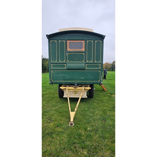  c.1908 Orton & Sons, Spooner Showman's Living Van. Made for Enoch Farrah, Wakefield. Typical three b... 