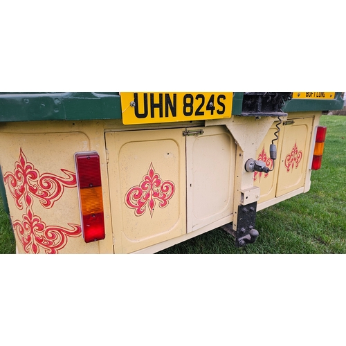  c.1935 Hurst's of Retford Showman's living van. Made for Charles Tuby of Doncaster. Typical three ba... 