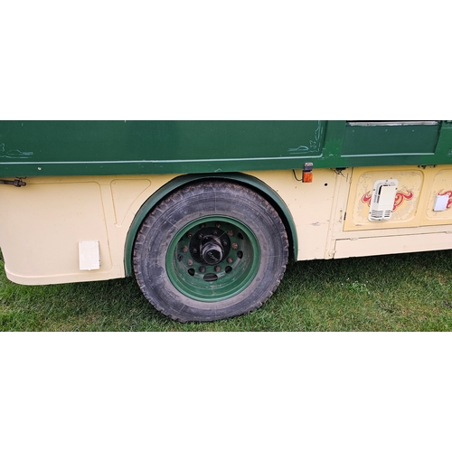  c.1935 Hurst's of Retford Showman's living van. Made for Charles Tuby of Doncaster. Typical three ba... 