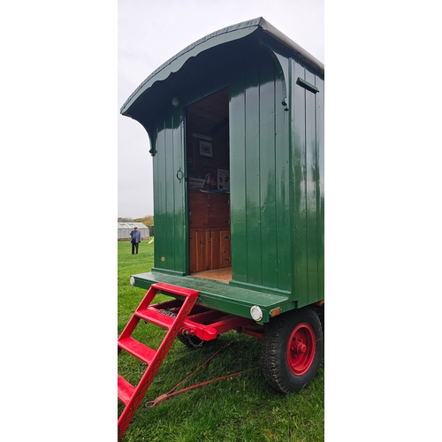  A late 19th/early 20th century roadman's living van, possibly by Eddison, fully restored in 1999/200... 