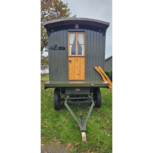  A late 19th roadman's living van, by Richard Garrett & Sons, c.1892, fully restored in 1999/2000 by ... 