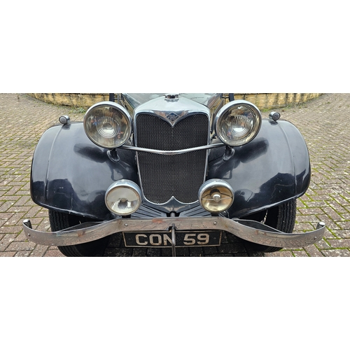 1 - 1936 Riley Lynx Tourer, 1596cc. Registration number CON 59. Chassis number 27L 5887. Body number 544... 