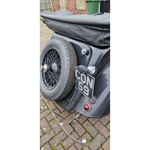 1 - 1936 Riley Lynx Tourer, 1596cc. Registration number CON 59. Chassis number 27L 5887. Body number 544... 