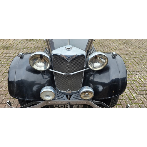 1 - 1936 Riley Lynx Tourer, 1596cc. Registration number CON 59. Chassis number 27L 5887. Body number 544... 