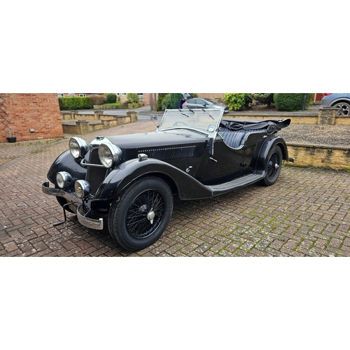 1 - 1936 Riley Lynx Tourer, 1596cc. Registration number CON 59. Chassis number 27L 5887. Body number 544... 