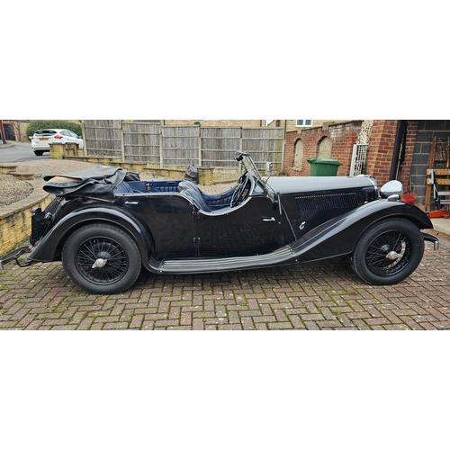 1 - 1936 Riley Lynx Tourer, 1596cc. Registration number CON 59. Chassis number 27L 5887. Body number 544... 