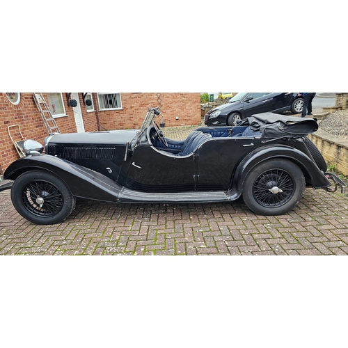 1 - 1936 Riley Lynx Tourer, 1596cc. Registration number CON 59. Chassis number 27L 5887. Body number 544... 