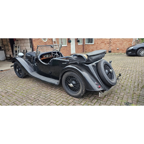 1 - 1936 Riley Lynx Tourer, 1596cc. Registration number CON 59. Chassis number 27L 5887. Body number 544... 