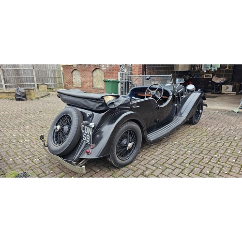 1 - 1936 Riley Lynx Tourer, 1596cc. Registration number CON 59. Chassis number 27L 5887. Body number 544... 