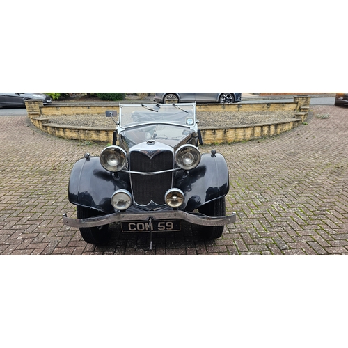 1 - 1936 Riley Lynx Tourer, 1596cc. Registration number CON 59. Chassis number 27L 5887. Body number 544... 