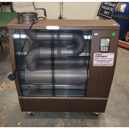 4 - A Veltron infrared diesel electric portable heater, with WiFi control, apparently unused condition. ... 