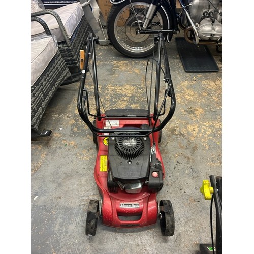 54 - A Mountfield RS 100 petrol lawnmower together with a Challenge Xtreme 3.5HP four stroke petrol lawnm... 