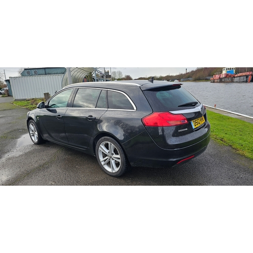 56 - 2012 Vauxhall Insignia SRi, estate, 1400cc. Registration number DS12 HVB. VIN number WOLGS8EP6C11183... 