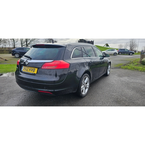 56 - 2012 Vauxhall Insignia SRi, estate, 1400cc. Registration number DS12 HVB. VIN number WOLGS8EP6C11183... 