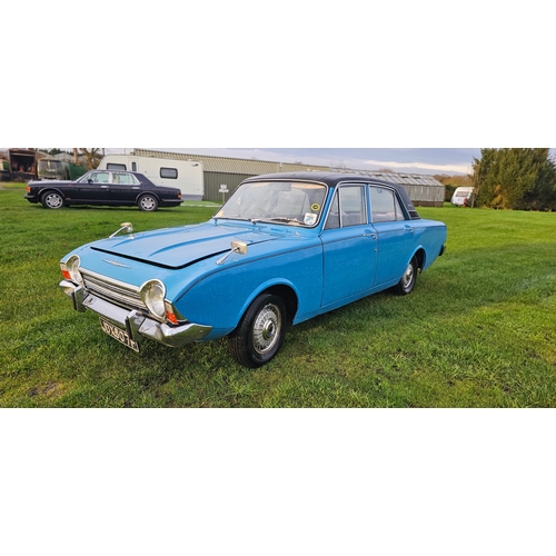 508 - 1968 Ford Corsair 2000E. Registration number JDX 807F. Chassis number BB36 HB58217. Engine number V4... 