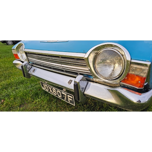 508 - 1968 Ford Corsair 2000E. Registration number JDX 807F. Chassis number BB36 HB58217. Engine number V4... 