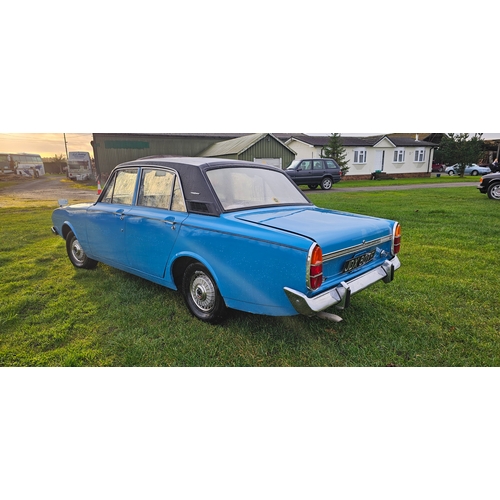 508 - 1968 Ford Corsair 2000E. Registration number JDX 807F. Chassis number BB36 HB58217. Engine number V4... 