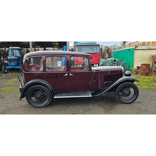 509 - 1933 Austin Heavy 12/4, 11.9hp. Registration number GV 1610. Chassis number H 1027. Body number HC 9... 