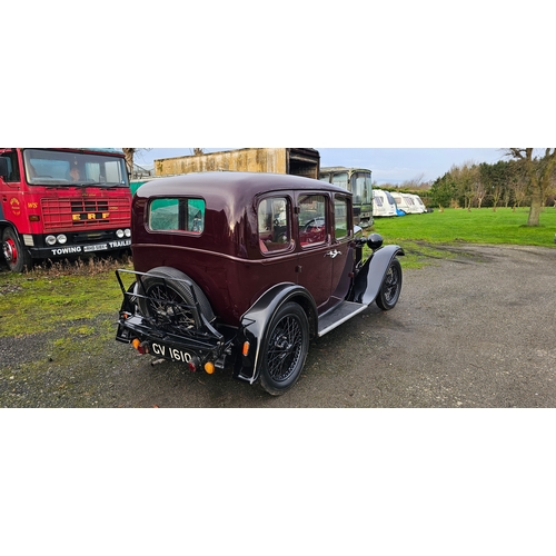 509 - 1933 Austin Heavy 12/4, 11.9hp. Registration number GV 1610. Chassis number H 1027. Body number HC 9... 