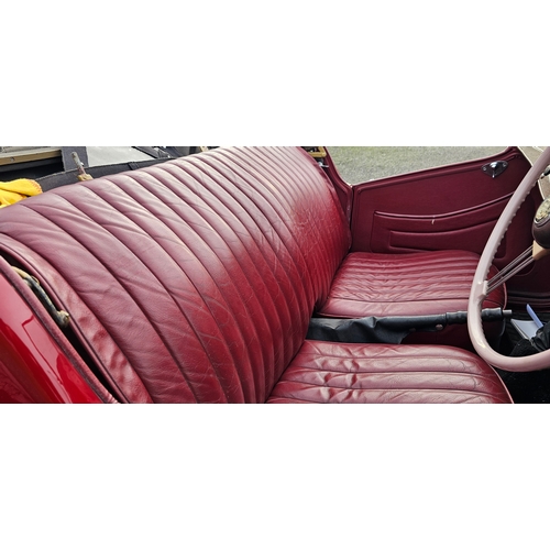 510 - 1950 MG TD RHD. Registration number USV 564 (non transferrable). Body Type 22381. Body No., 2439/497... 