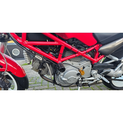 600 - 2007 Ducati Monster S2R 1000, 992cc. Registration number OU07 EYB. VIN number ZDMM416AA5B081320. Eng... 