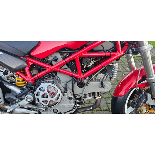 600 - 2007 Ducati Monster S2R 1000, 992cc. Registration number OU07 EYB. VIN number ZDMM416AA5B081320. Eng... 