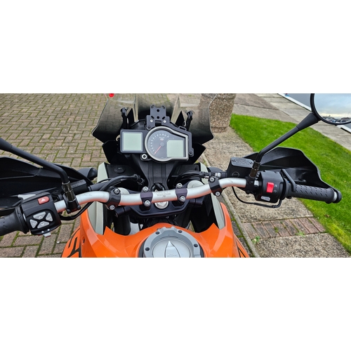 601 - 2015 KTM 1050 Adventure ABS, 1050cc. Registration number VX15 LAE. VIN number VBKV43409FM924913. Eng... 