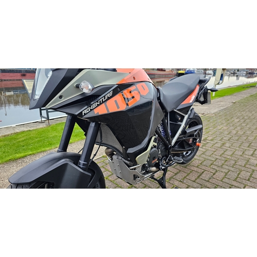 601 - 2015 KTM 1050 Adventure ABS, 1050cc. Registration number VX15 LAE. VIN number VBKV43409FM924913. Eng... 