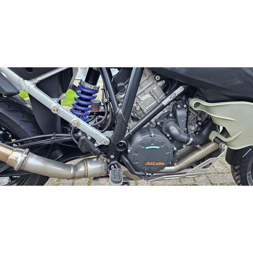 601 - 2015 KTM 1050 Adventure ABS, 1050cc. Registration number VX15 LAE. VIN number VBKV43409FM924913. Eng... 