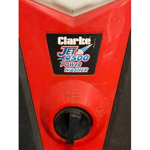 66 - A Clarke power washer, model Jet 9500.
Sold as seen, untested.