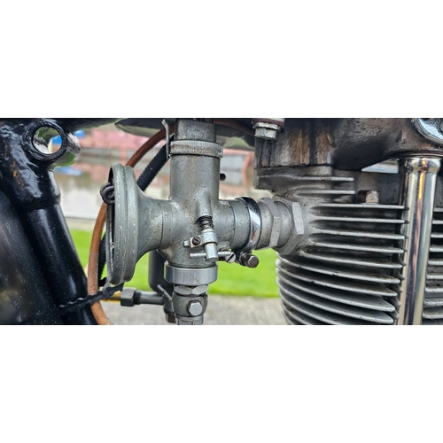 608 - 1951 Norton 500T Trials, 490cc. Registration number LFD 345. Frame number F3T 34996. Engine number F... 