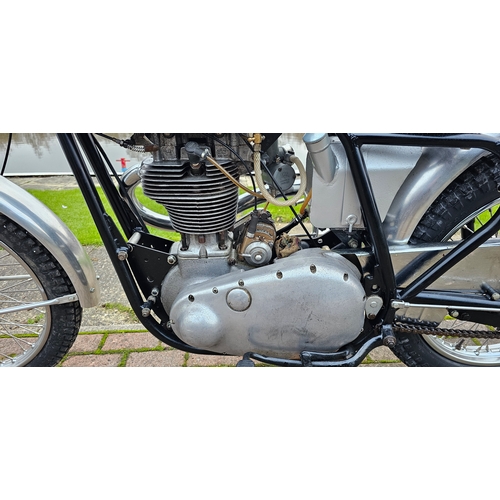 610 - 1955 BSA Gold Star B34 Trials, 499cc. Registration number MUN 187. Frame number CB32.1737 (over stam... 