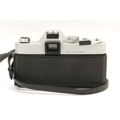 154 - A Mamiya DSX 1000 SLR camera with a Mamiya/Sekot SC f/1.8 55mm lens.