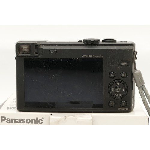 168 - A Panasonic TZ60 digital camera, with an in-built Leica lens, in box.