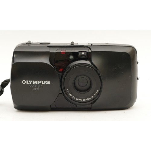 175 - An Olympus Stylus compact zoom camera, serial no. 5966825.