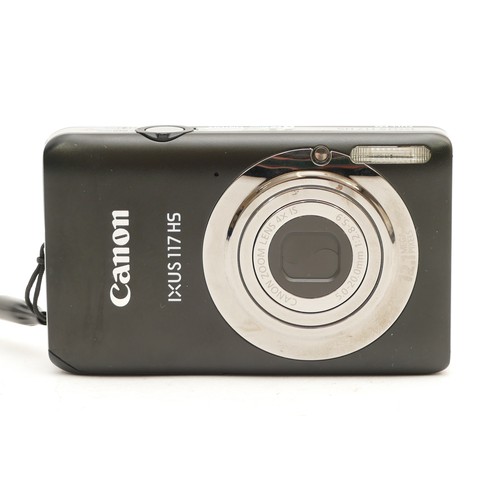 177 - A Canon IXUS 117 HS compact digital camera.