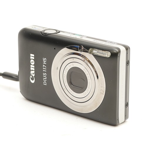 177 - A Canon IXUS 117 HS compact digital camera.