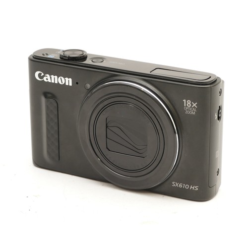 197 - A Canon PowerShot SX610 HS compact digital camera.