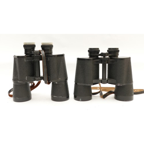 239 - Two pairs of binoculars, to include, Carl Zeiss Jena, Jenoptem, 10 x 50, and 7 x 50, Made in the USS... 