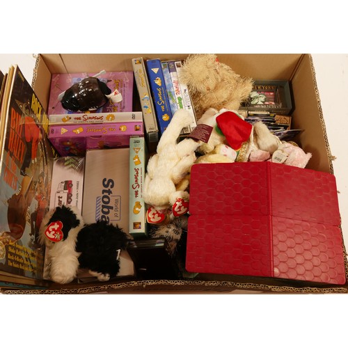 310 - A quantity of homewares and collectables, comprising of, a selection of Beanie Babies, to include, S... 