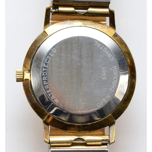 616 - Ingersoll, a gold plated manual wind gentleman's wristwatch, c.1965, 32mm guarantee, case