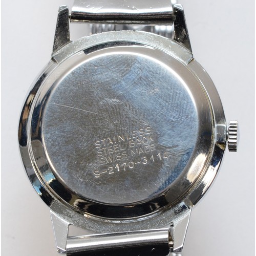 617 - Halcyon, a stainless steel manual wind gentleman's wristwatch, 32mm, case
Working when catalogued, b... 