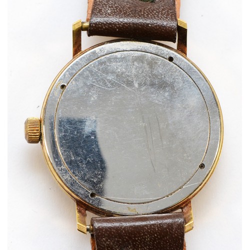 630 - Rotary, a gold plated manual wind gentleman's wristwatch, 34mm.
Working when catalogued