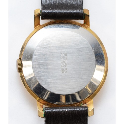 631 - Oris, a gold plated manual wind gentleman's wristwatch, 32mm.
Working when catalogued