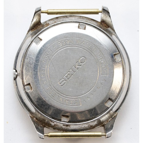 653 - Seiko Sea Horse, a stainless steel automatic gentleman's wristwatch, serial number 7500617, 37mm.
Wo... 