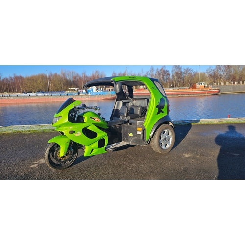 613 - 1987/2021 Yamaha/Smart Car trike. Registration number Q682 RGC. Frame number 1J7 401418. Engine numb... 