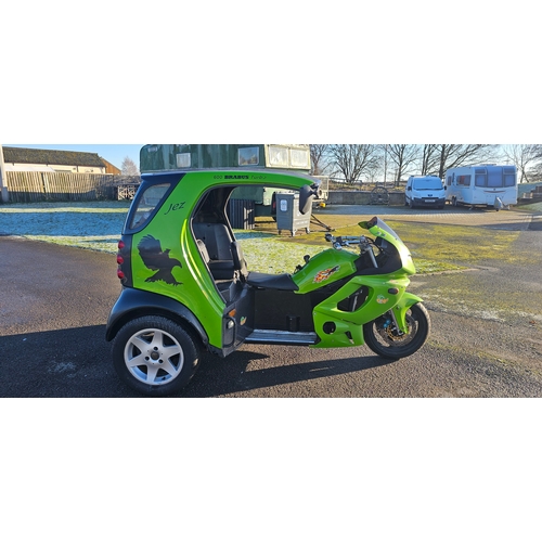 613 - 1987/2021 Yamaha/Smart Car trike. Registration number Q682 RGC. Frame number 1J7 401418. Engine numb... 