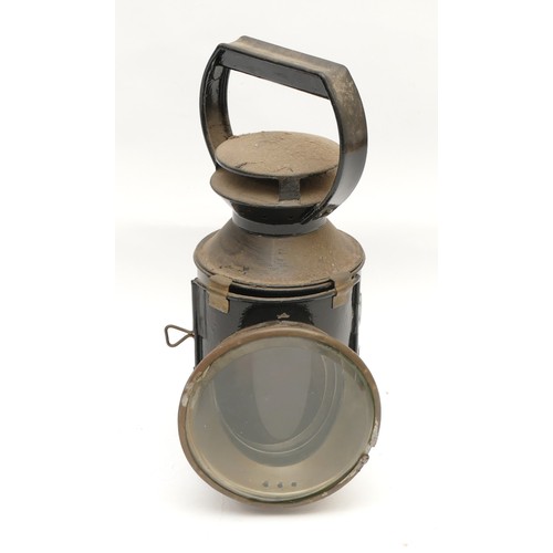 71 - A BR (E) 3-aspect handlamp, complete with burner, H-29cm.