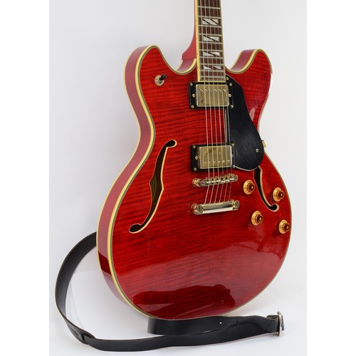 Washburn HB35 Cherry 1989 – Chicago Music Exchange