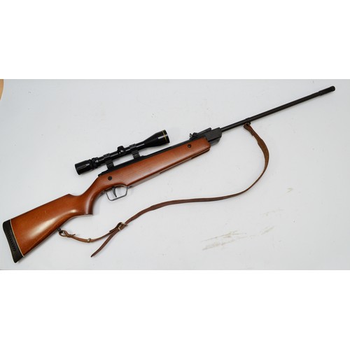 390 - A German Original Mod.45 .177 Calibre Break Barrel Air Rifle, numbered 292129, with blackened finish... 